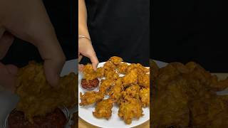 Cabbage Onion Pakoda ASMR Cooking || #shorts #food #cooking #indianasmrworld #asmr #pakode