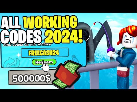 *NEW* ALL WORKING CODES FOR GO FISHING IN 2024! ROBLOX GO FISHING CODES