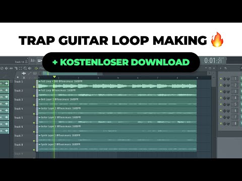 TRAP GUITAR LOOP x BEAT MAKING in FL Studio (+kostenloser Download)