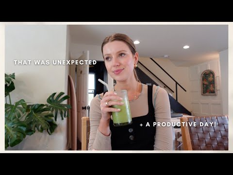 VLOG: unexpected healing + a productive day in the life!