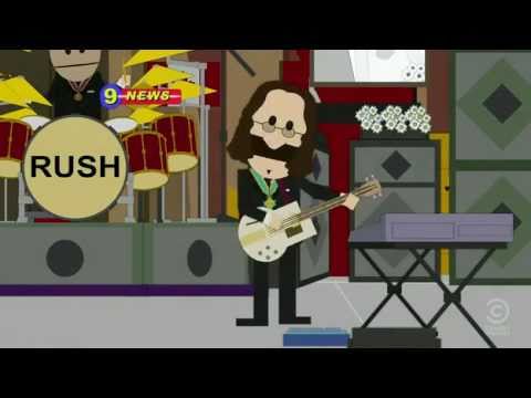 Rush on South Park