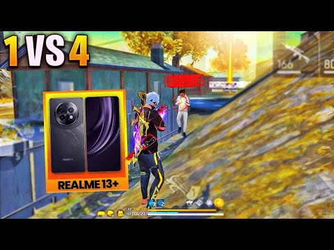 ESSE É O MELHOR CELULAR PRA JOGAR FREE FIRE!?😱🔥 TESTANDO O REALME 13+ AO MÁXIMO! JACKsx FF