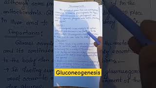 gluconeogenesis definition  #biology #biochemistry #zoology #shortsfeed #shorts #viral #trending