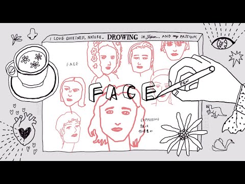 Pen Face Drawing｜ How To Draw Face