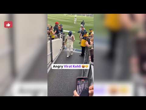 virat Kohali angry on aus fans  | Virat Kohali angry |#indvsaus #cricket #viratkohli #ipl2025