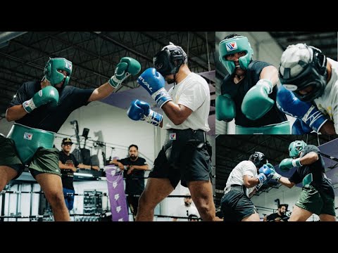 David Benavidez goes to WAR in Sparring with 3 different Sparring Partners Training 4 David Morrell