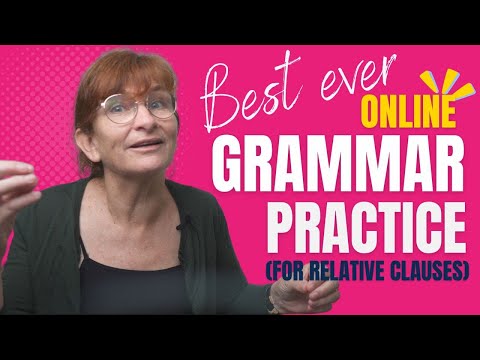 Engaging Online Grammar Practice Activity for Relative Clauses (Really!!)