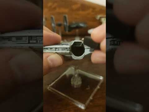 Lando's Millennium Falcon with engine upgrade.