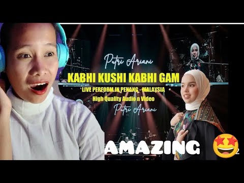 Putri Ariani - Kabhi Kushi Kabhi Gam ( Live Performance) Reaksi