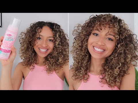 DIPPITY DO GIRLS WITH CURLS BOOSTING MOUSSE WASH AND GO & REVIEW // 3A CURLS