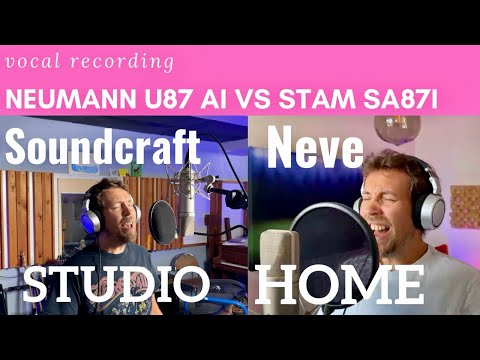 Recording vocals at home vs studio. Can you hear the difference?