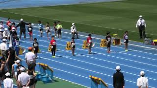 第２７回ジュニア陸上競技・チャレンジカップ東京　小学２年生男子５０ｍ　璃久翔