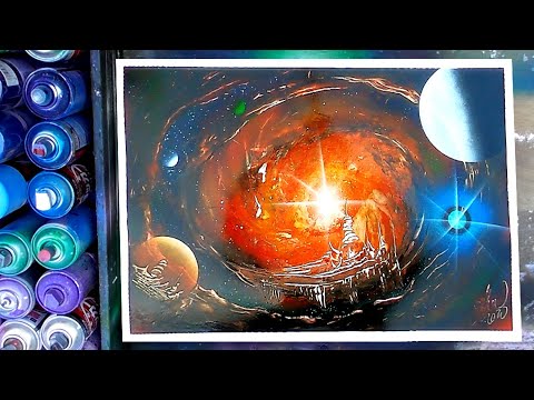 UNIVERSE by Spray Art Eden