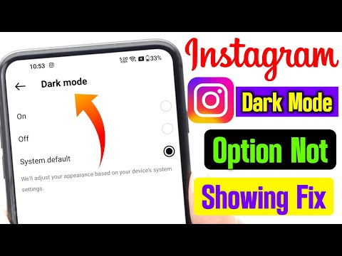 🔍How to Fix Dark Mode Not Showing On Instagram Settings New Update | Instagram Dark Mode Not Showing