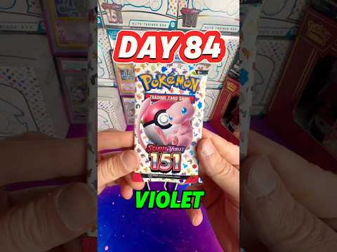 I am Opening a Booster pack of Pokemon 151 for 151 days STRAIT!🔥 Day 84