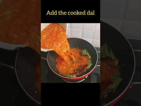 Tomato Dal Recipe | Andra style tomato dal | tomato pappu #shorts #short