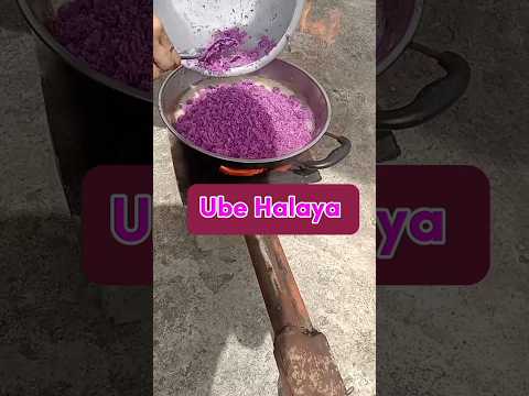 HOW TO COOK UBE HALAYA #cooking #ubehalaya #purpleyam #ubejam