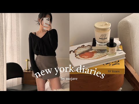 New York Vlog🗽 An Ordinary Week | Things I Got for This Winter | French Ravioli [Eng sub]