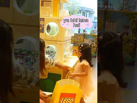 Aadya ne  Lego store me mummy ki laga di waat | Littleglove #comedy #babyshopping