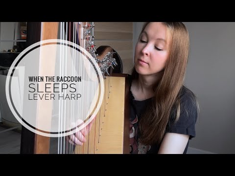 “When the raccoon sleeps” by A. Karavaev - lever harp