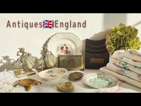 I took home a lot of wonderful antiques and vintage goods. │Trip to England