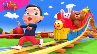 Train Choo Choo Song | BluLoo Nursery Rhymes & Kids Songs