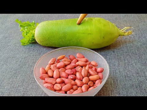 In Winter, Radish and Peanuts Are a Perfect Match! Here’s a Delicious Recipe!