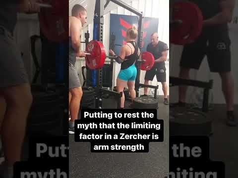 Putting To Rest The Myth That The Limiting Factor In A Zercher Is Arm Strength