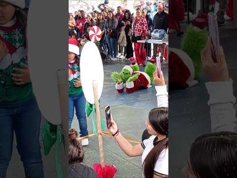 Jingle Bell rock  festival de Navidad con el Grinch #navidad #chorts #elgrinch