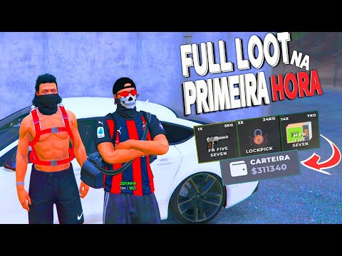 ROUBANDO O LOOT DAS FAVELA COM MOD MENU! GTA RP