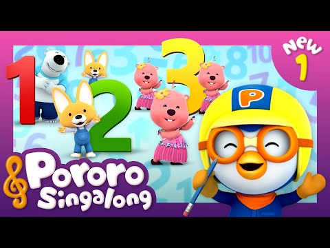 Play with Numbers | Learning Good Habits with Pororo | Pororo Sing Along Show