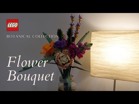 LEGO Botanical Collection Flower Bouquet | 10280 | Speed Build