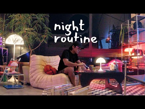 A Night Routine | 12am, gym, unusual