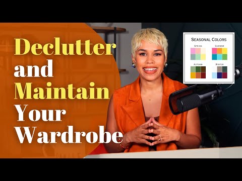 How to declutter and MAINTAIN your wardrobe: clever tips, tricks, & mindset shifts | @mindshiftmami