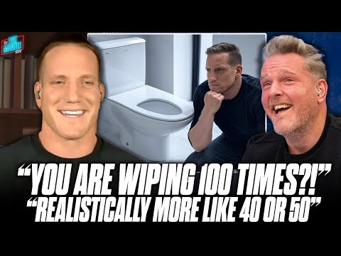 AJ Hawk Reveals His Deeply Concerning Issues In The Bathroom... | Pat McAfee Show