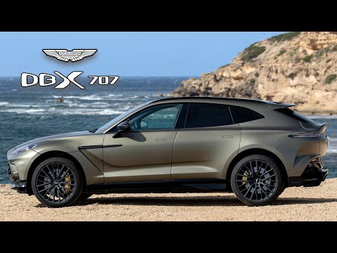 2023 Aston Martin DBX 707 (Titanium Grey) – Exterior and Interior Details