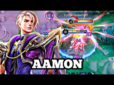 Mobile Legends ( Aamon ) Insane Damage Gameplay | MLBB 2024