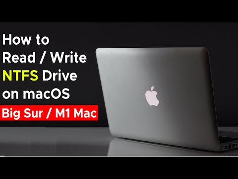 How to read / write NTFS drive on macOS Big Sur and Apple M1 Mac