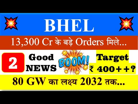 BHEL SHARE LATEST NEWS | TARGET 400+++ ? | BHEL SHARE NEWS TODAY | BHEL SHARE