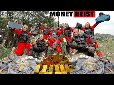 PARKOUR VS MONEY HEIST: Money Heist Impersonating Police, informing Bad Guy to escape | Epic POV