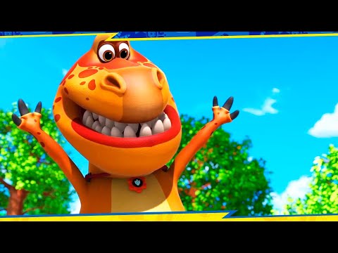 🦖 TURBOZAURS - Funny stories | Family Kids Cartoon | Dinosaurs Cartoon for Kid