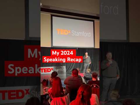 My 2024 Speaking Recap 🗣️ #speaker #tedtalk #motivation