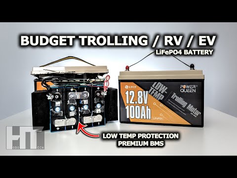 Power Queen 100Ah Lithium Trolling Battery Review | Teardown