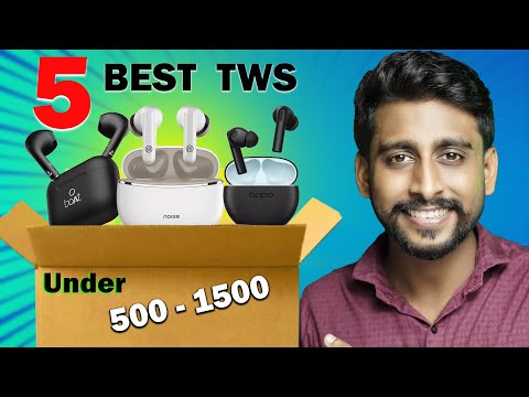 Top 5 Best TWS Earbuds Under 500 - 1500 ⚡ Gaming Dolby Atmos ⚡