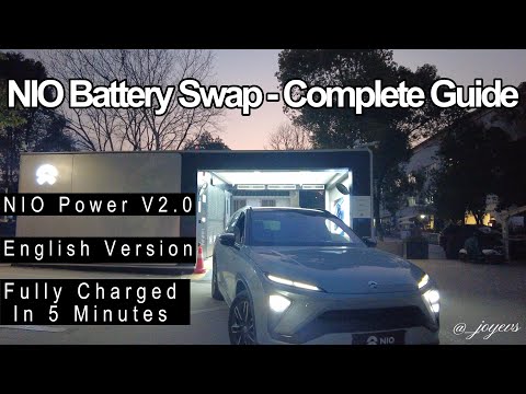 NIO Battery Swap 2.0 Complete Guide In English｜Is Power Swap Station Better Than Tesla Supercharger?