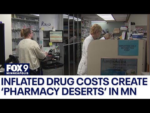 Inflated drug costs creating 'Pharmacy deserts' across Minnesota