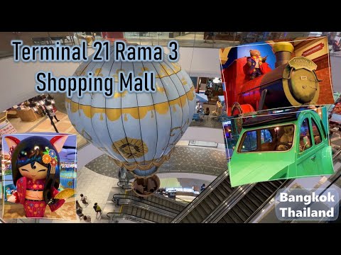 Terminal 21 Rama 3 Shopping Mall Bangkok, Thailand