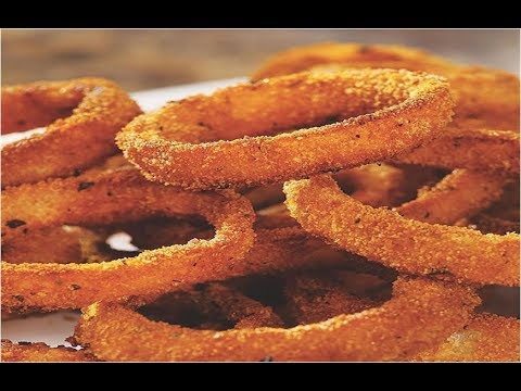 Crispy Onion Rings Recipe | without Eggs or Milk | Easy Snacks Recipes