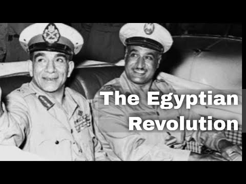 23rd July 1952: Egyptian Revolution begins, overthrowing King Farouk I and ending British influence