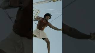 Behind the Blade: Arya's Heart-Stopping Stunt Mastery in Kadamban #sgsdigital #youtubeshorts #shorts